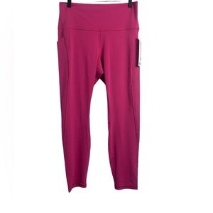 Lululemon Athletica Align HR Pant 25” Pockets Size 12 NWT Pink